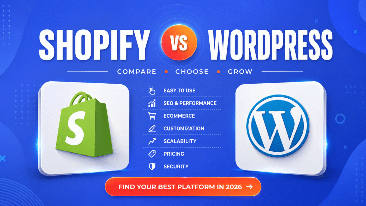 Shopify vs WordPress 2026