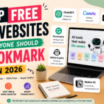 Top Free AI Websites Everyone Should Bookmark in 2026